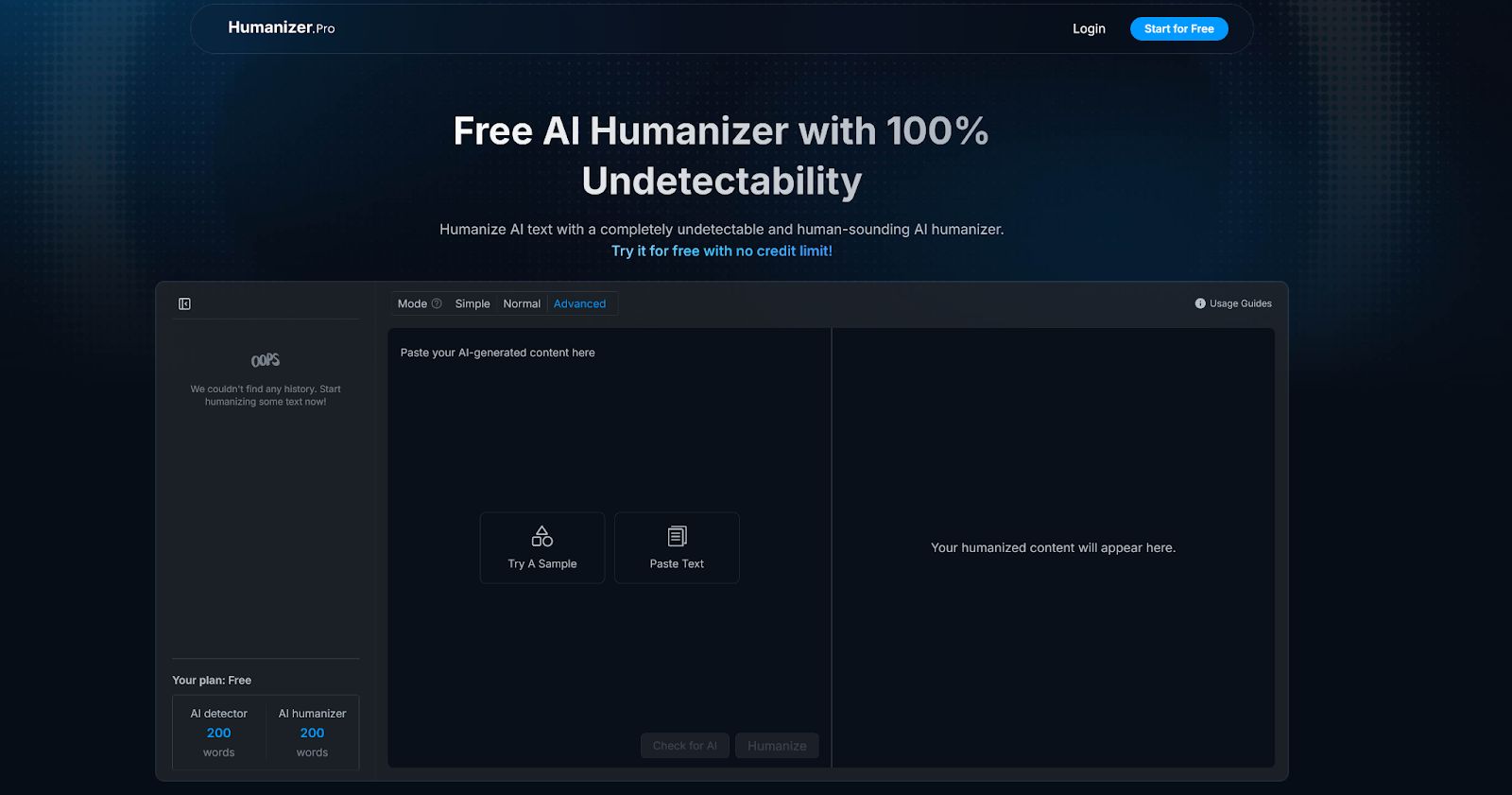 Free AI Humanizer