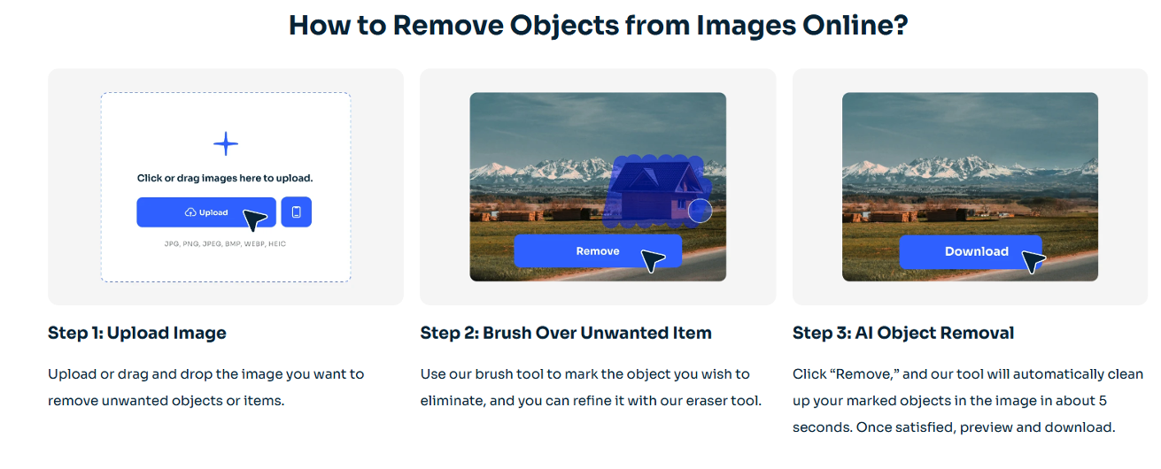 How to Remove Objects from Images Online