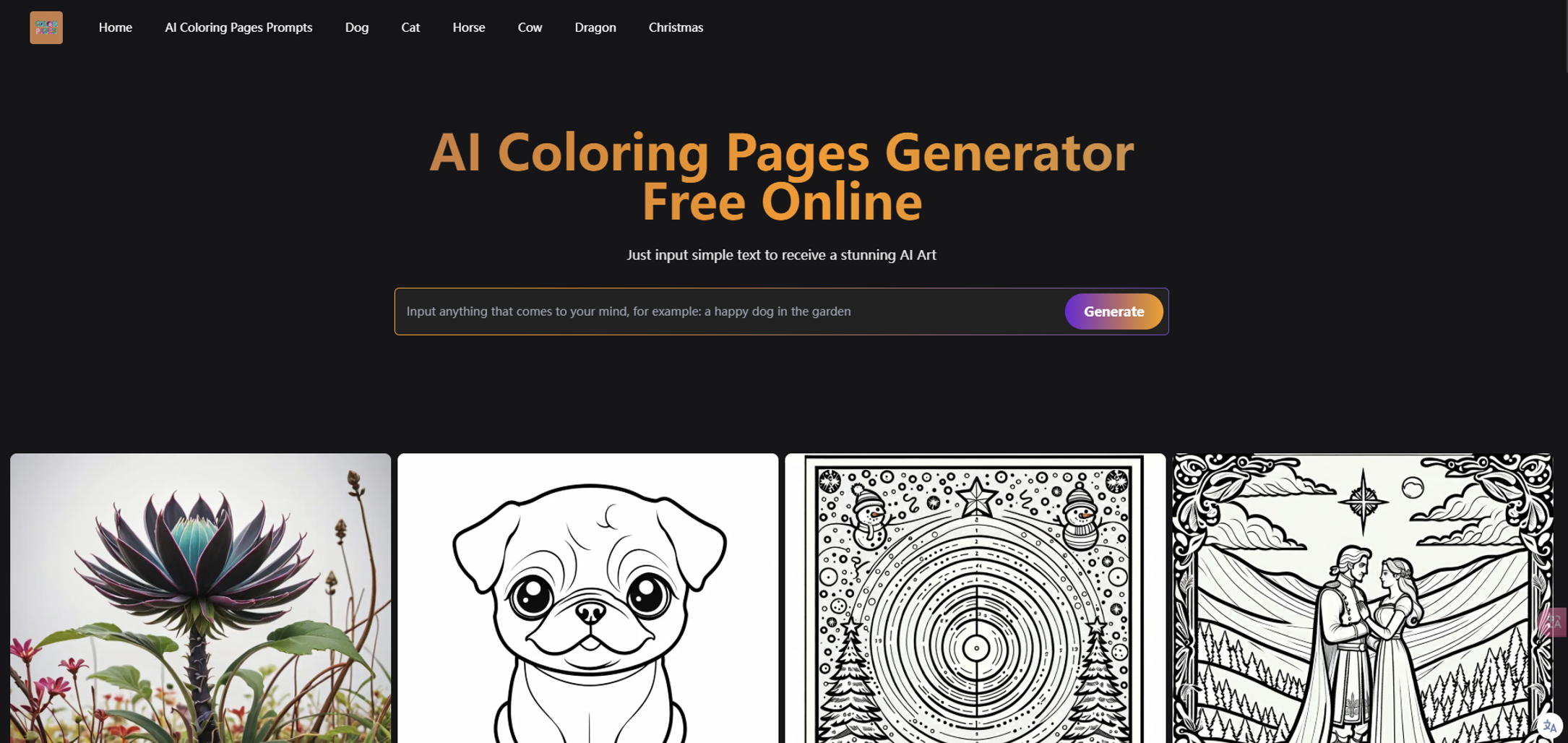 Coloring Experience with AI