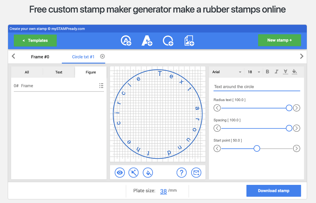 Custom Stamp Generator