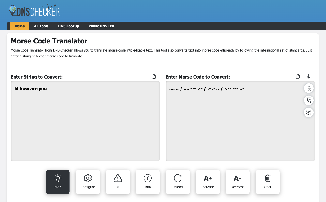 DNS Checker