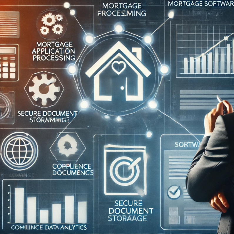 Mortgage Processing Diagram