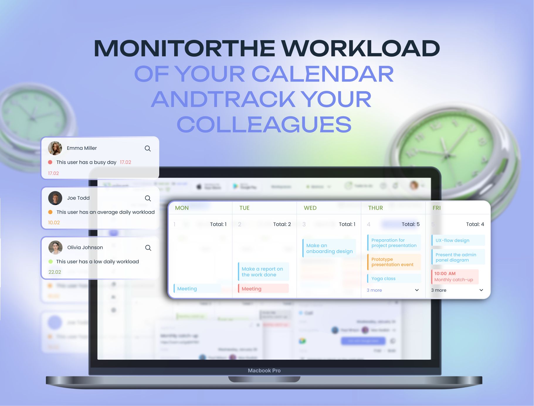 Monitor The Workload Of Your Calendar And Track Your Colleges