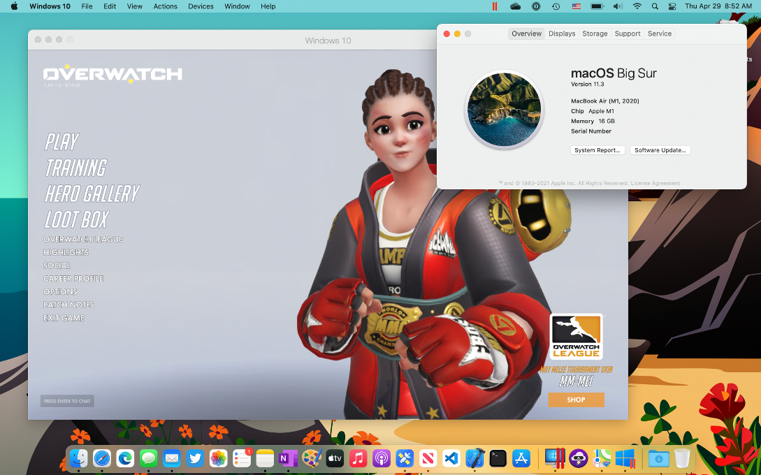 Overwatch on Mac