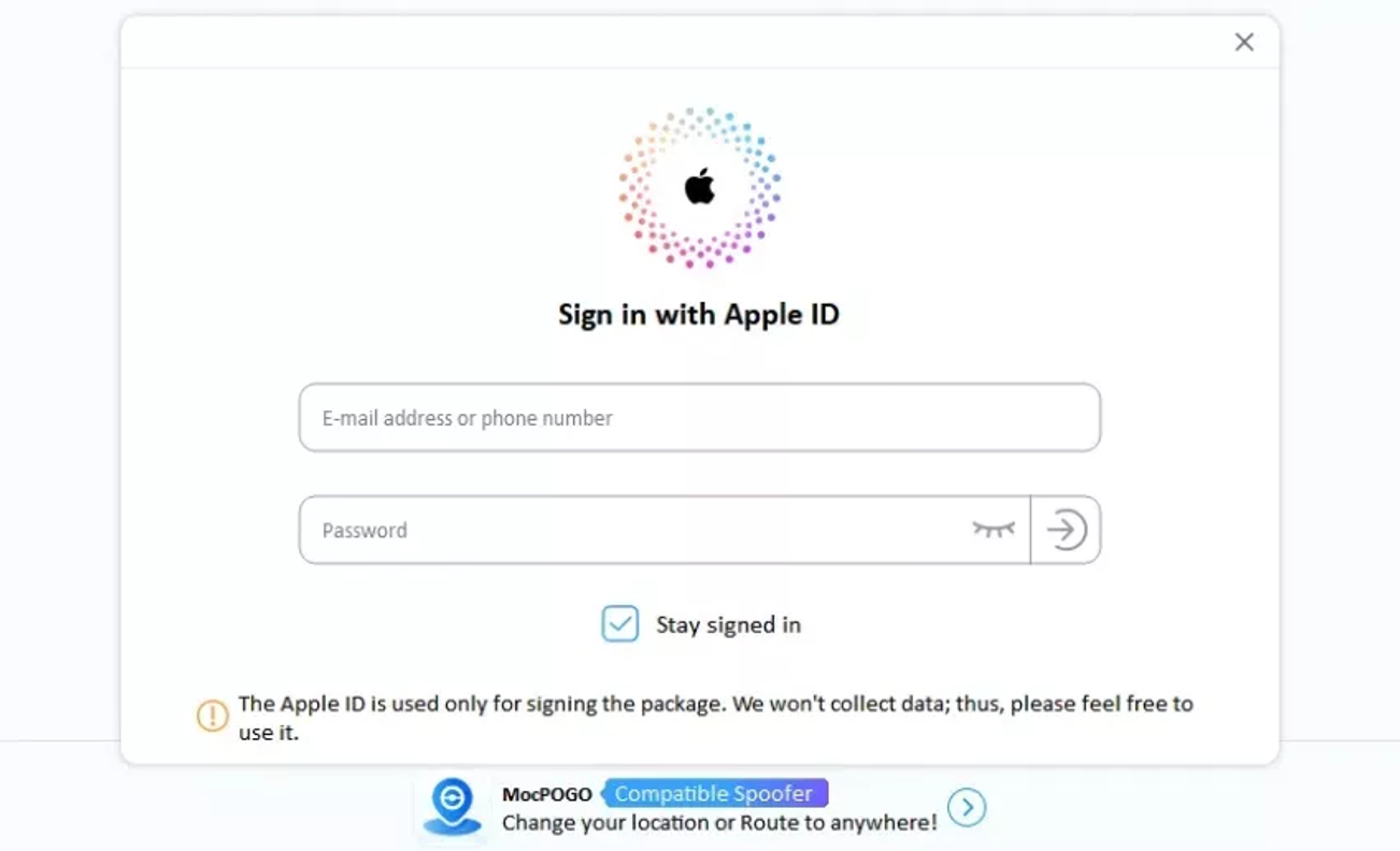 Sign in with Apple ID