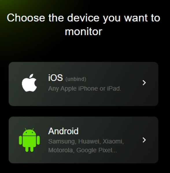 Choose a device