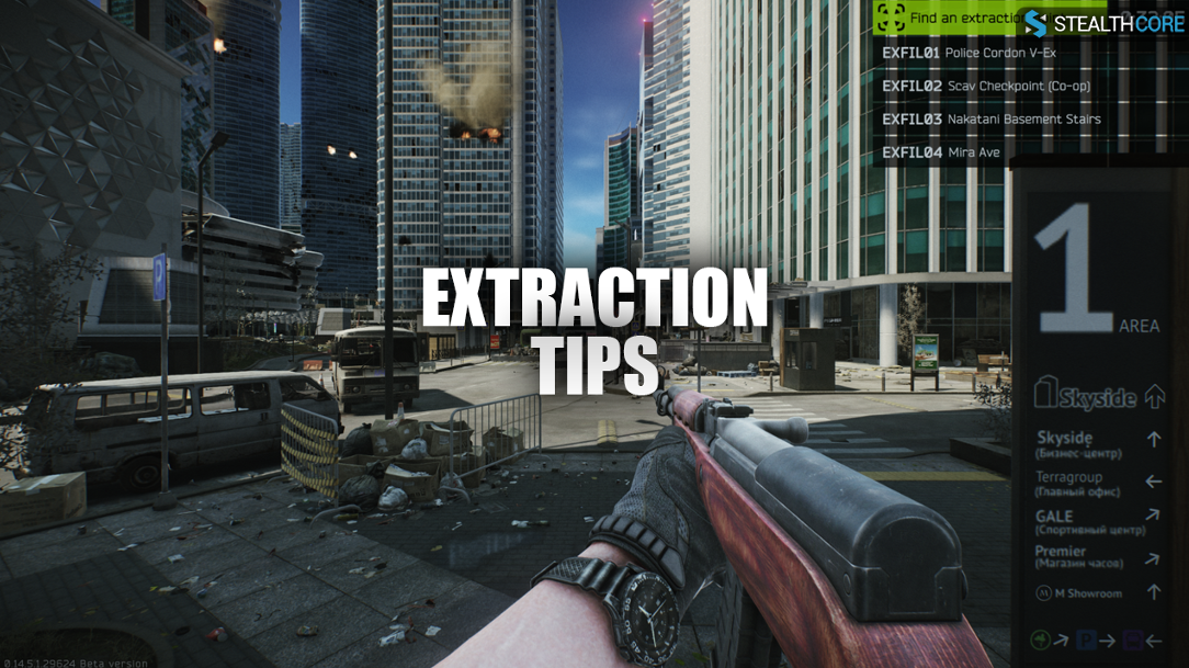 Tarkov Extraction Tips