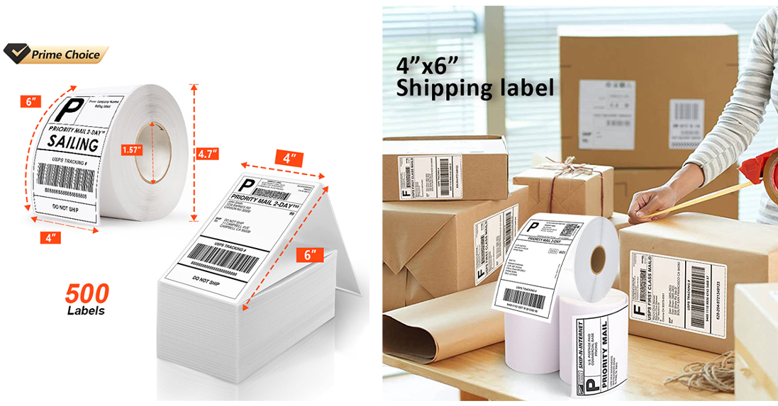 4x6 Thermal Labels