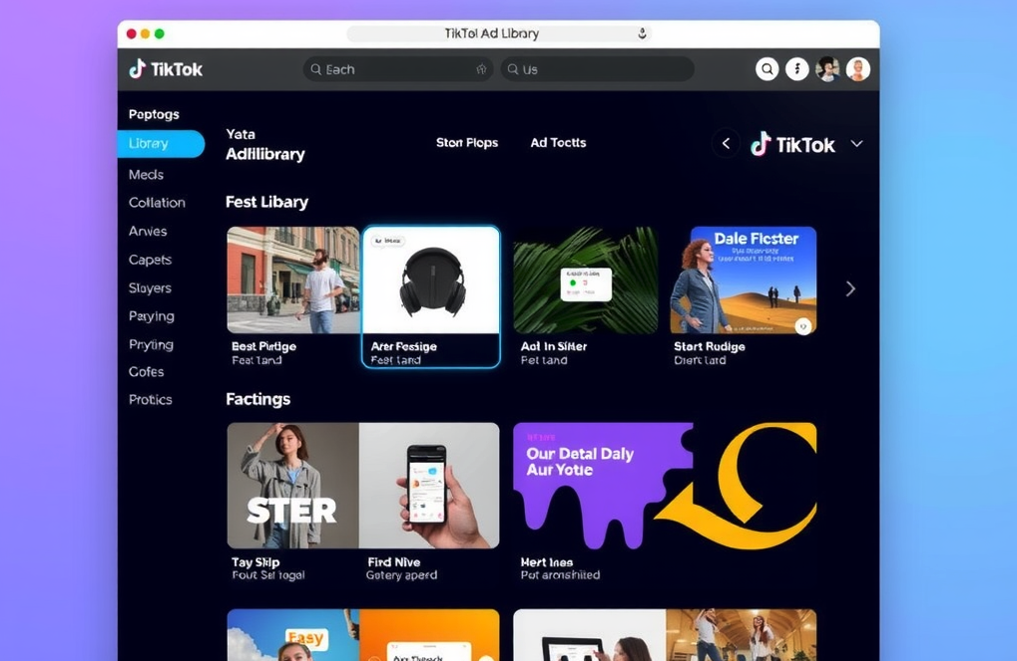 TikTok Ad Library