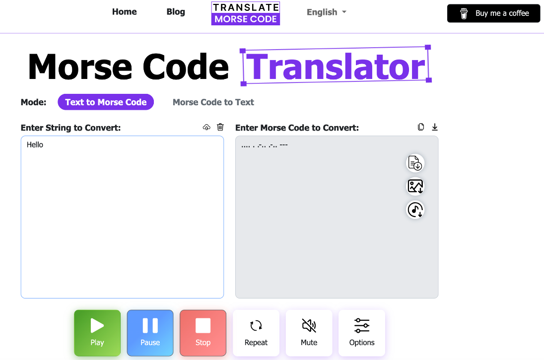 Translatemorsecode.net