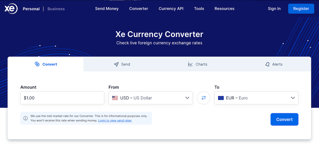 XE Currency