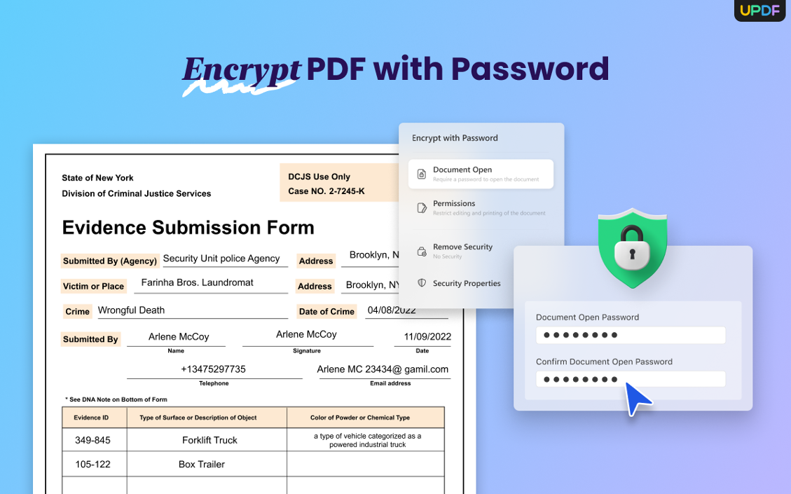 Encrypt PDF with Password