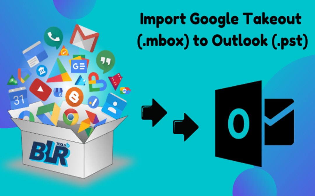 Google Takeout to Outlook