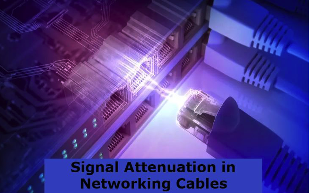 Signal Attenuation in Networking Cables