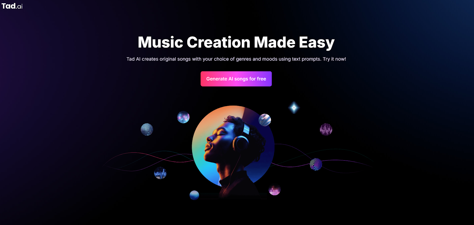 Tad AI - Music Creator