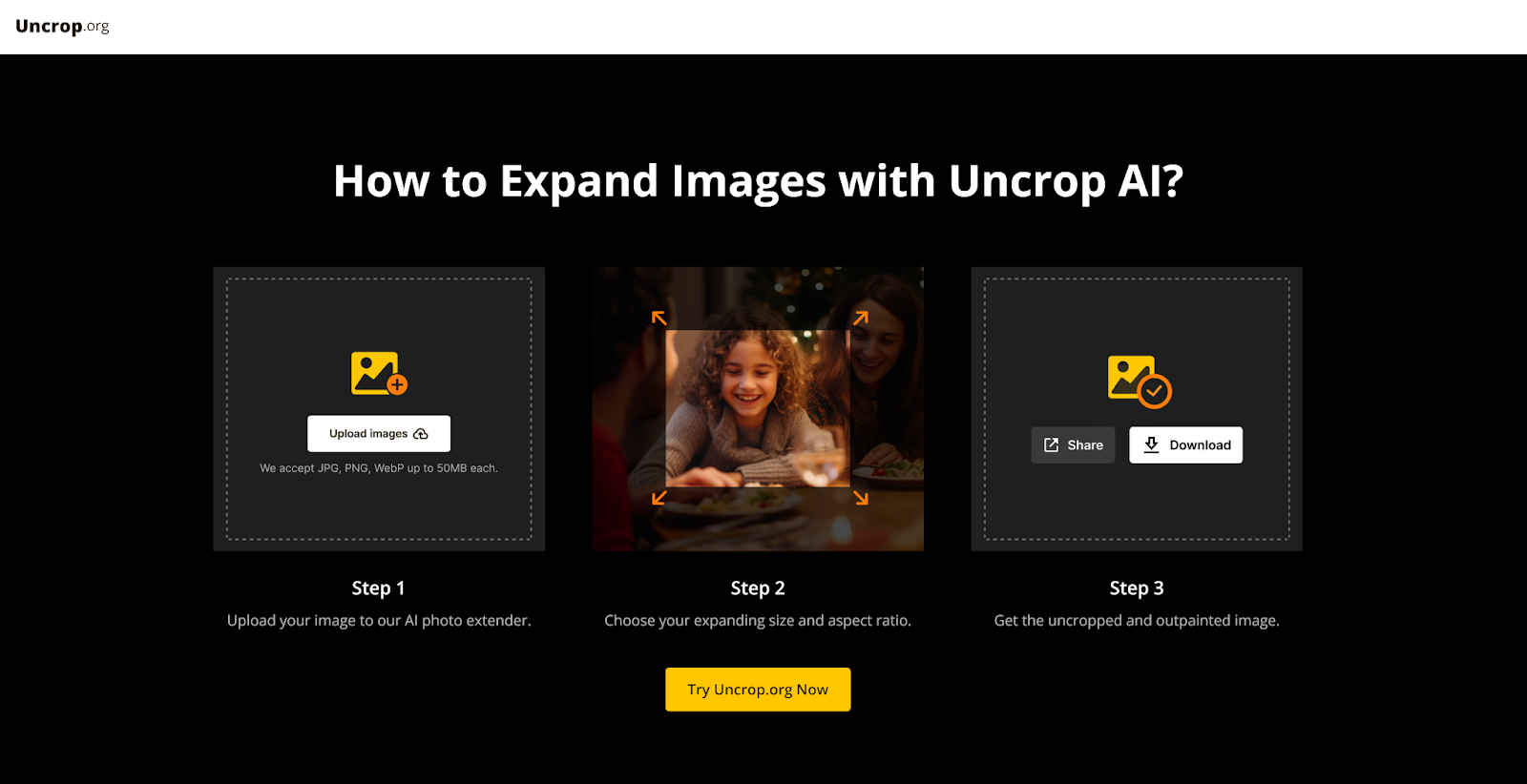 Expand Images with Uncrop AI