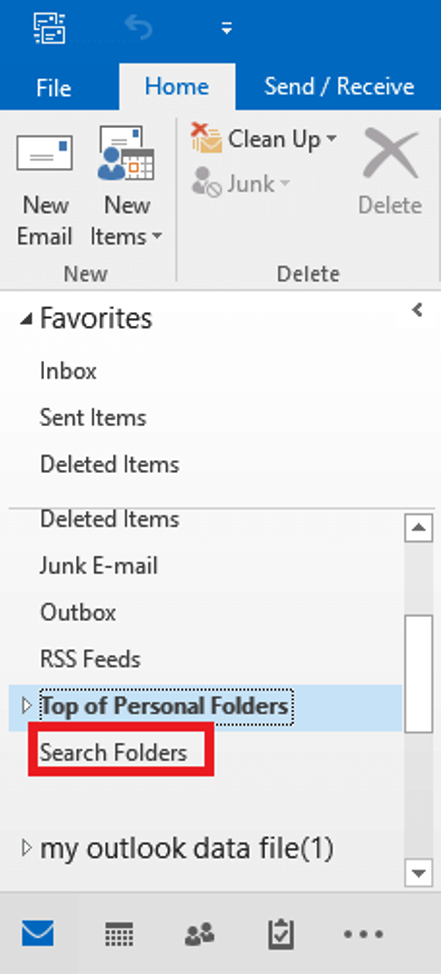 Search Folders