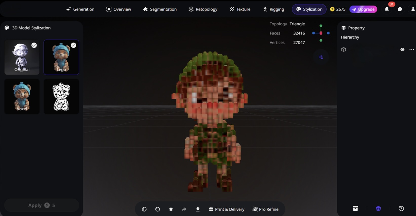 AI Model Stylization