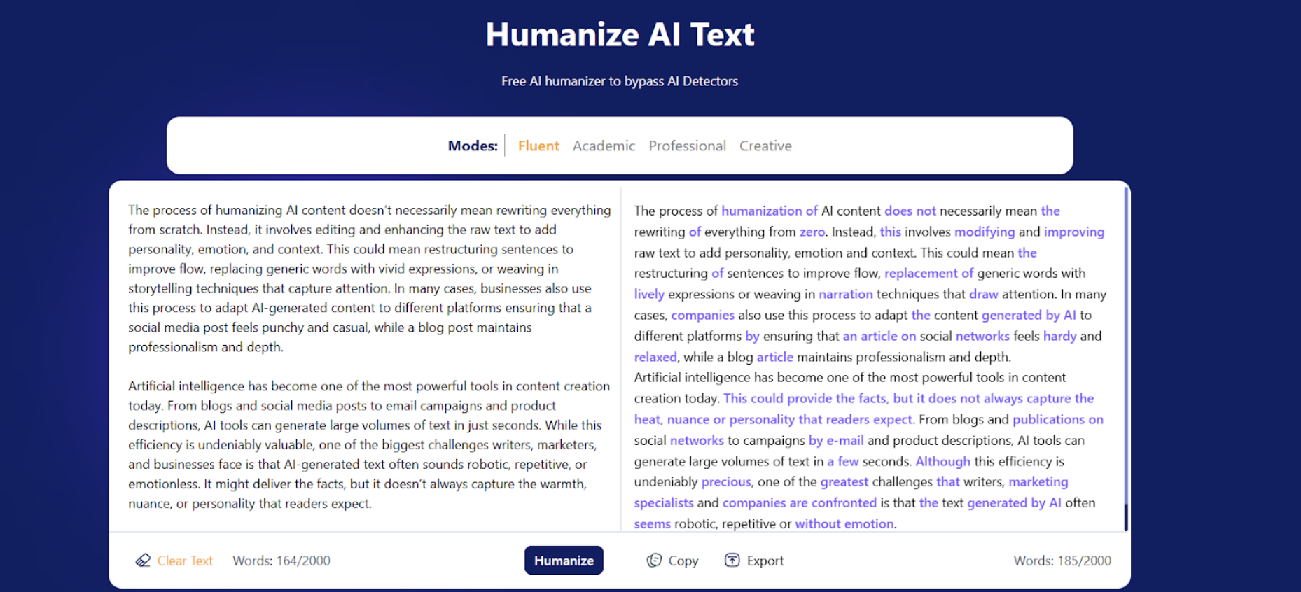 Humanize AI