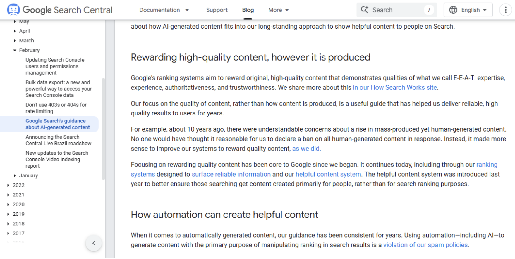 Google Search Central