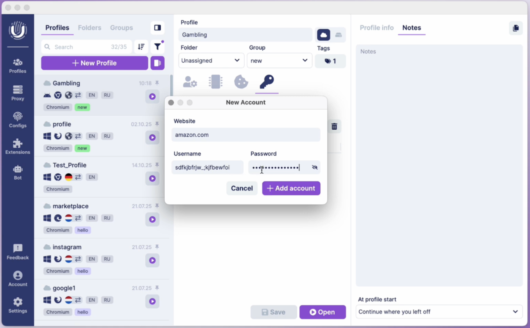 Undetectable Browser