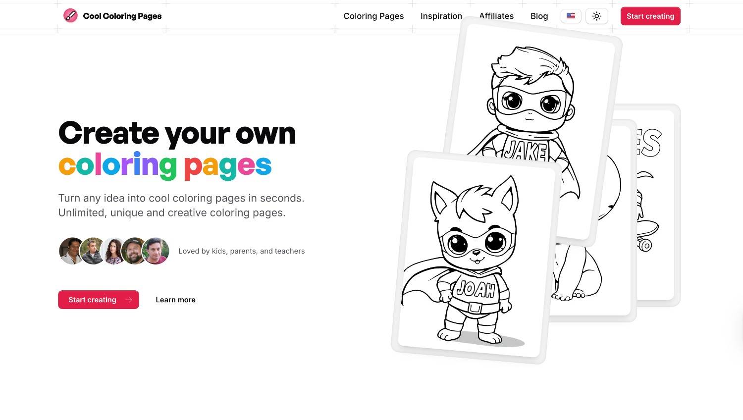 Cool Coloring Pages homepage