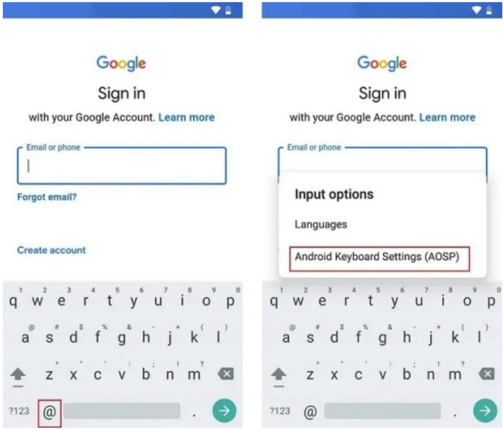Android Keyboard Settings