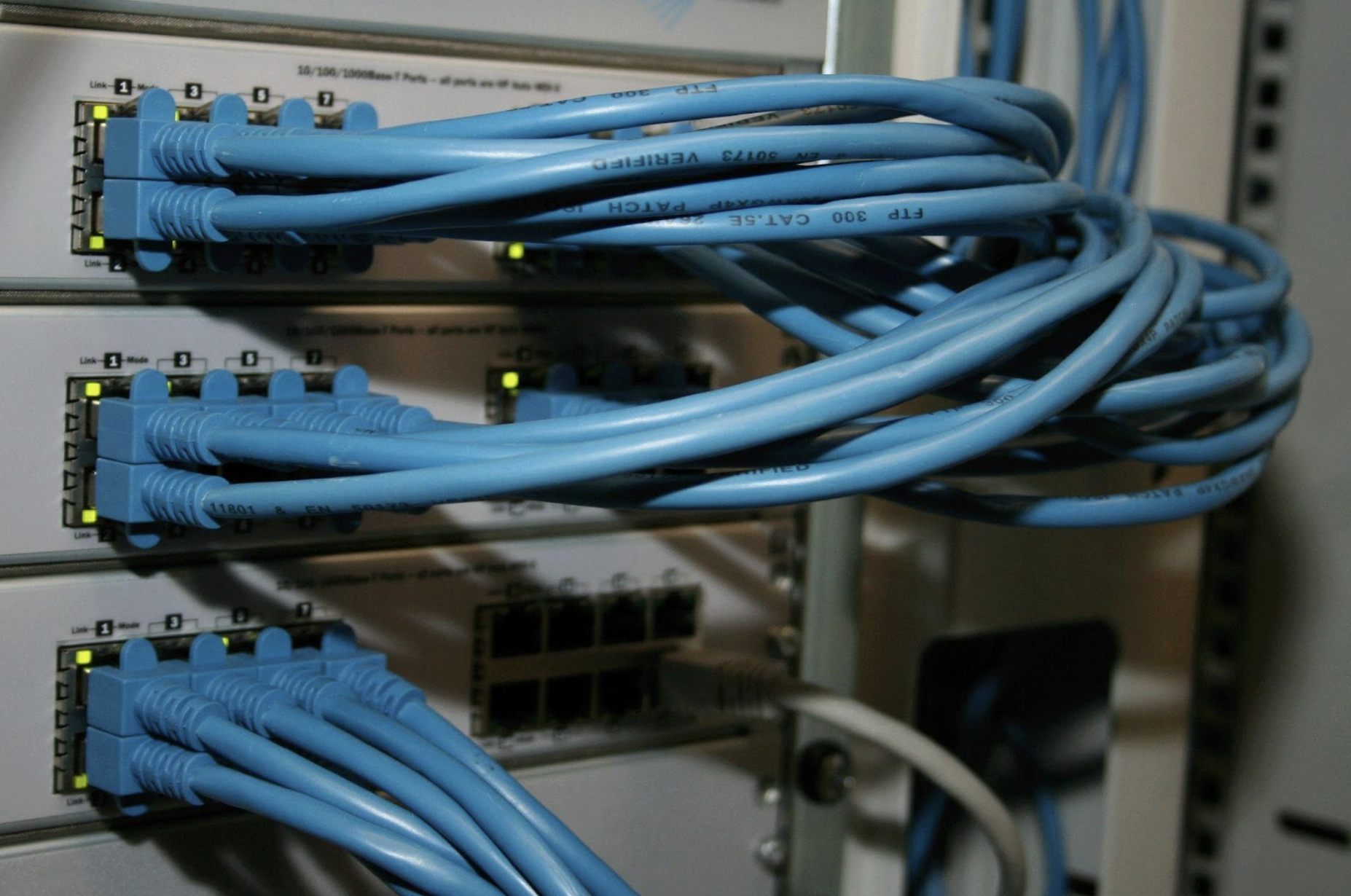 Network cables and hardware