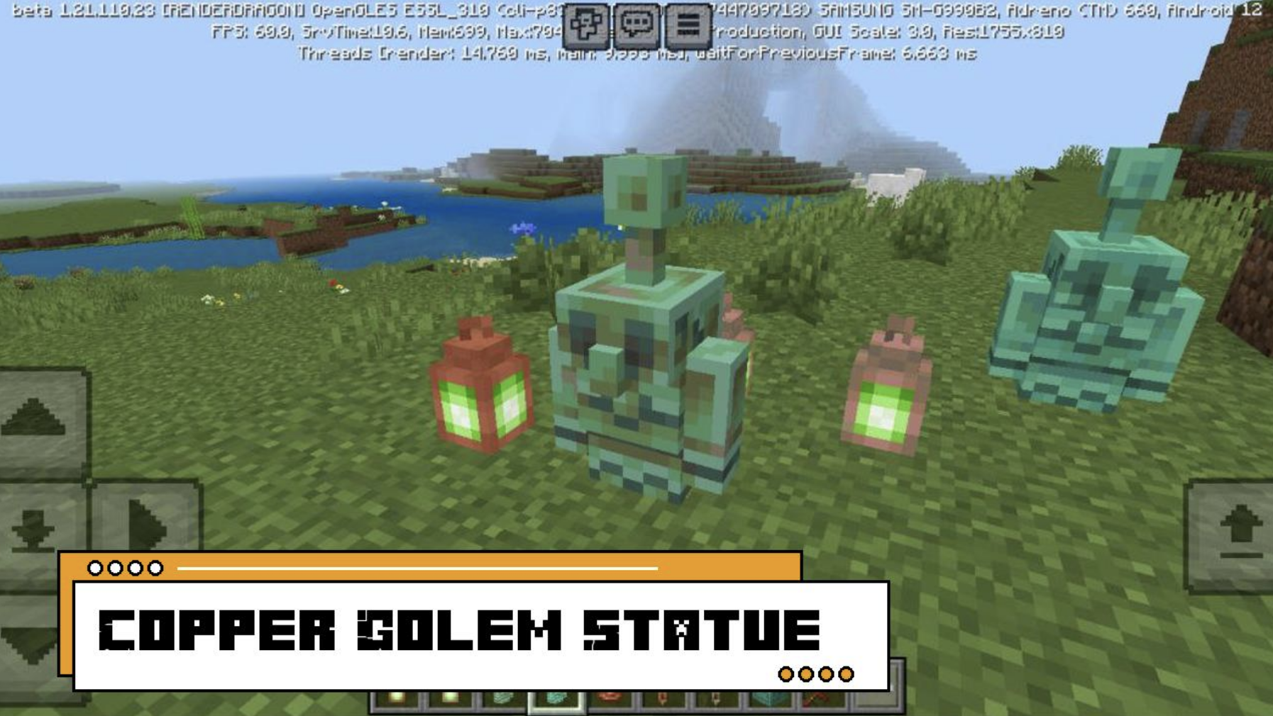 Copper Golem Statue