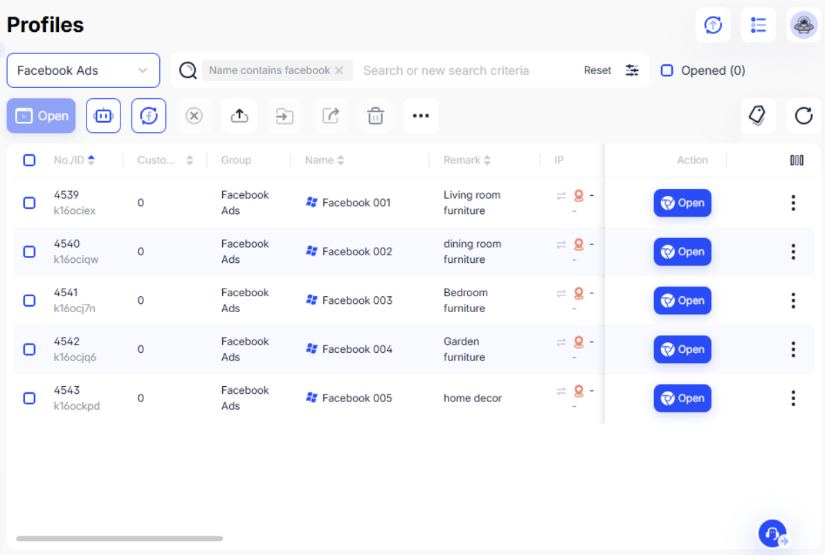 Repeat for Additional Accounts
