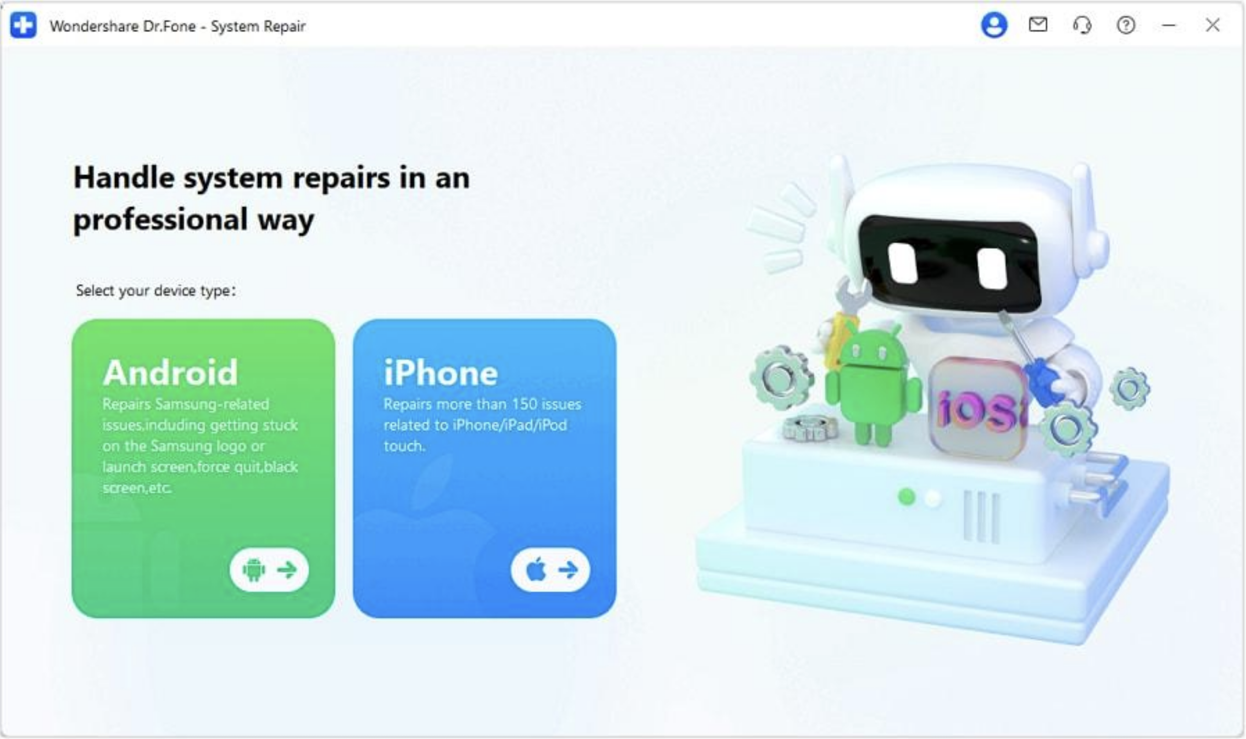 Select Device Type