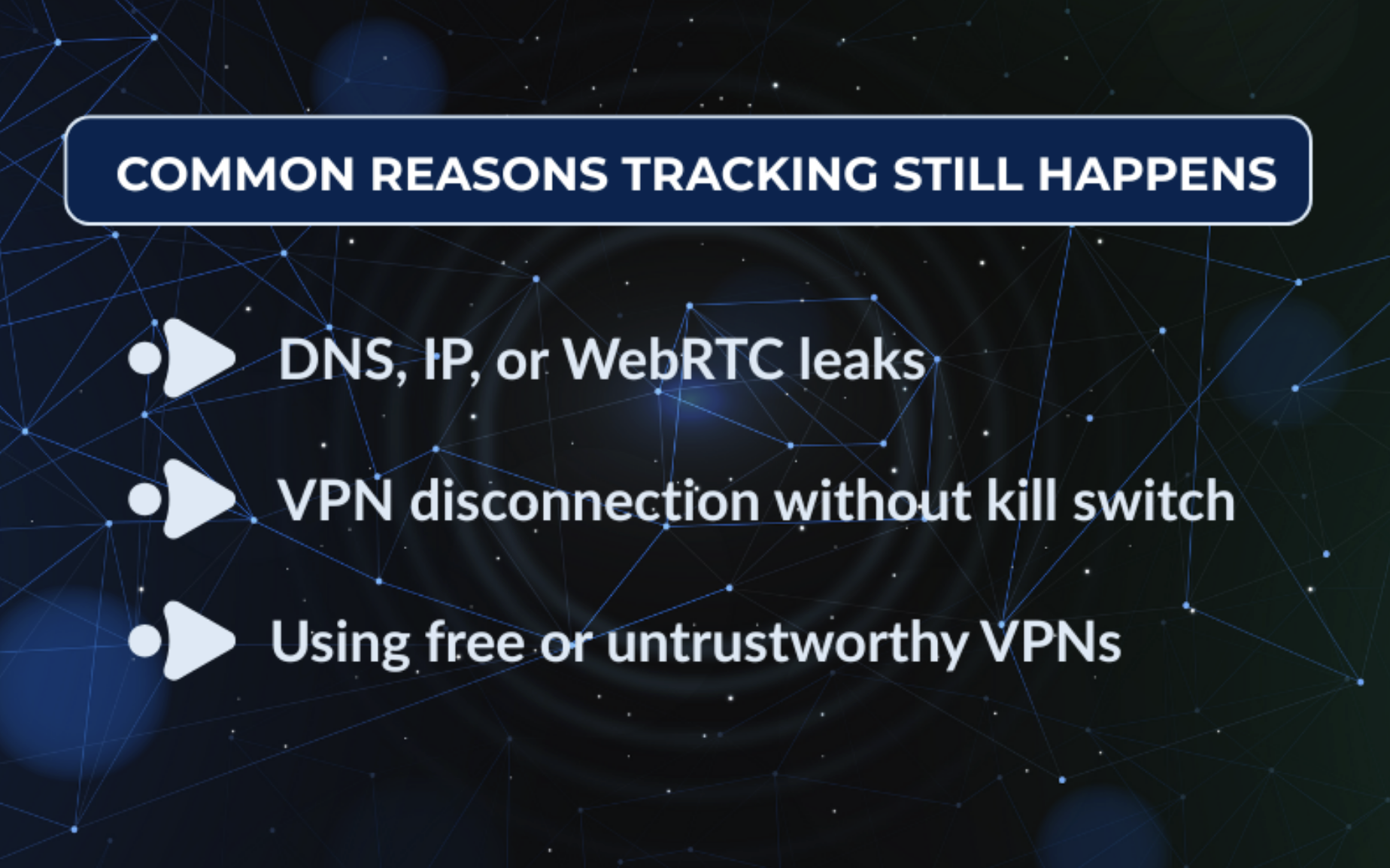 Common reasons tracking still happens