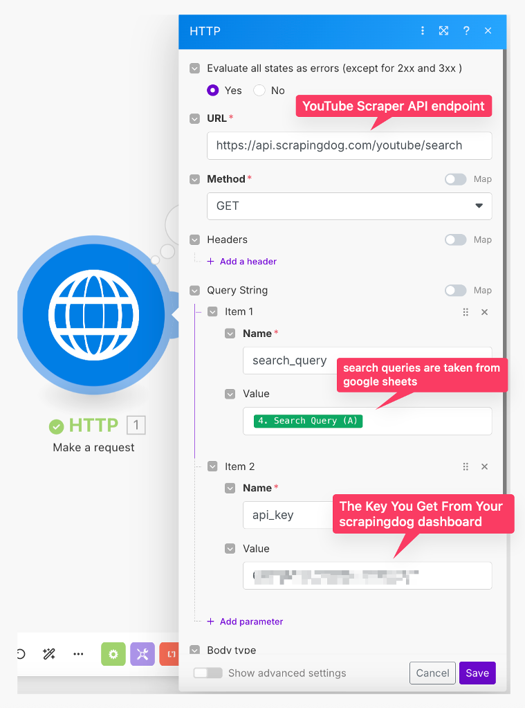 HTTP Setup