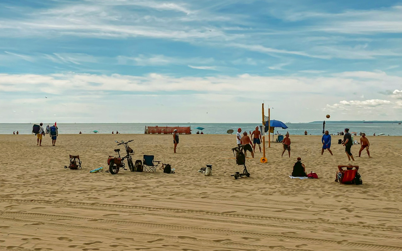 Brighton Beach in New York