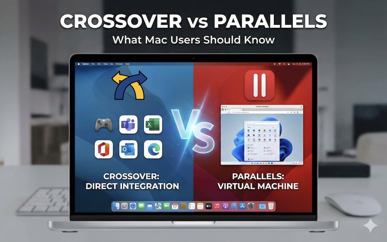Crossover vs. Parallels Applications
