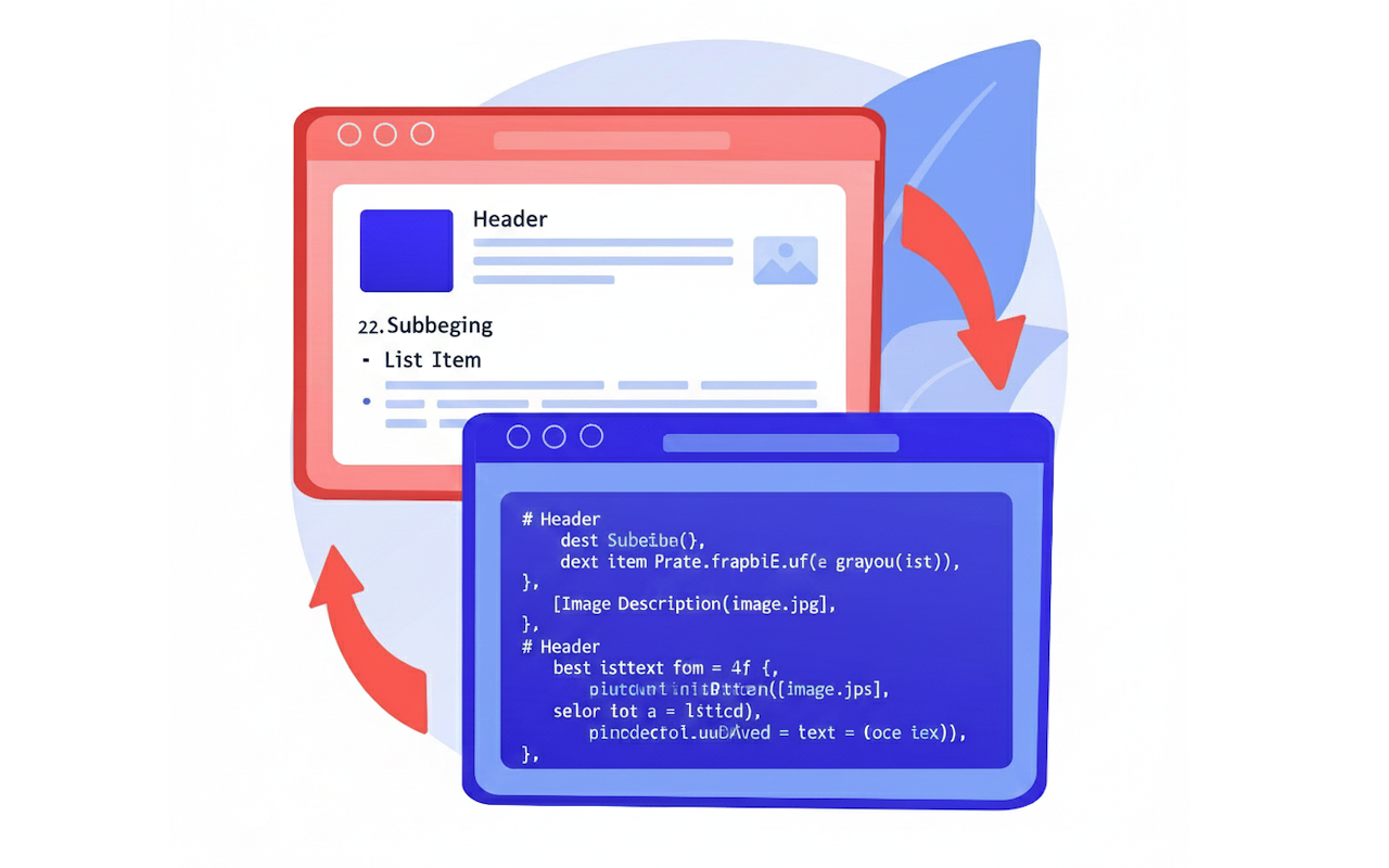 HTML to Markdown Conversion