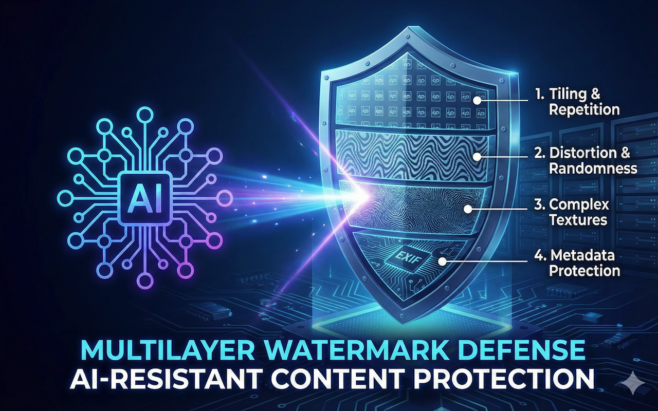 Multilayer Watermark Defense