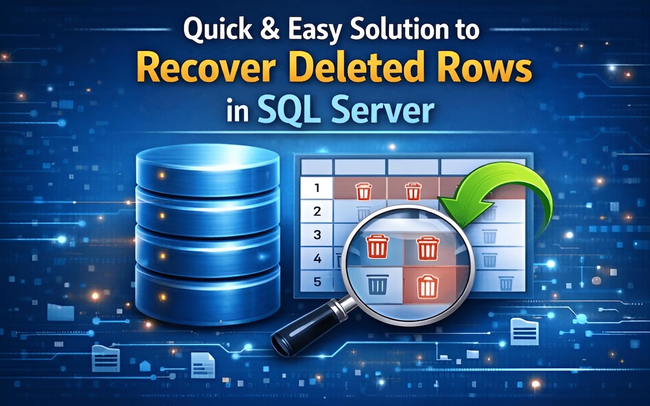 Recover Deleted Rows in SQL Server