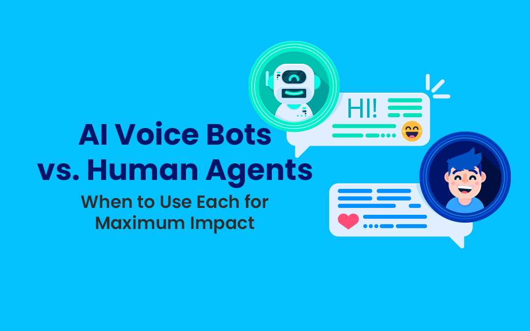 AI Voice Bots vs Human Agents