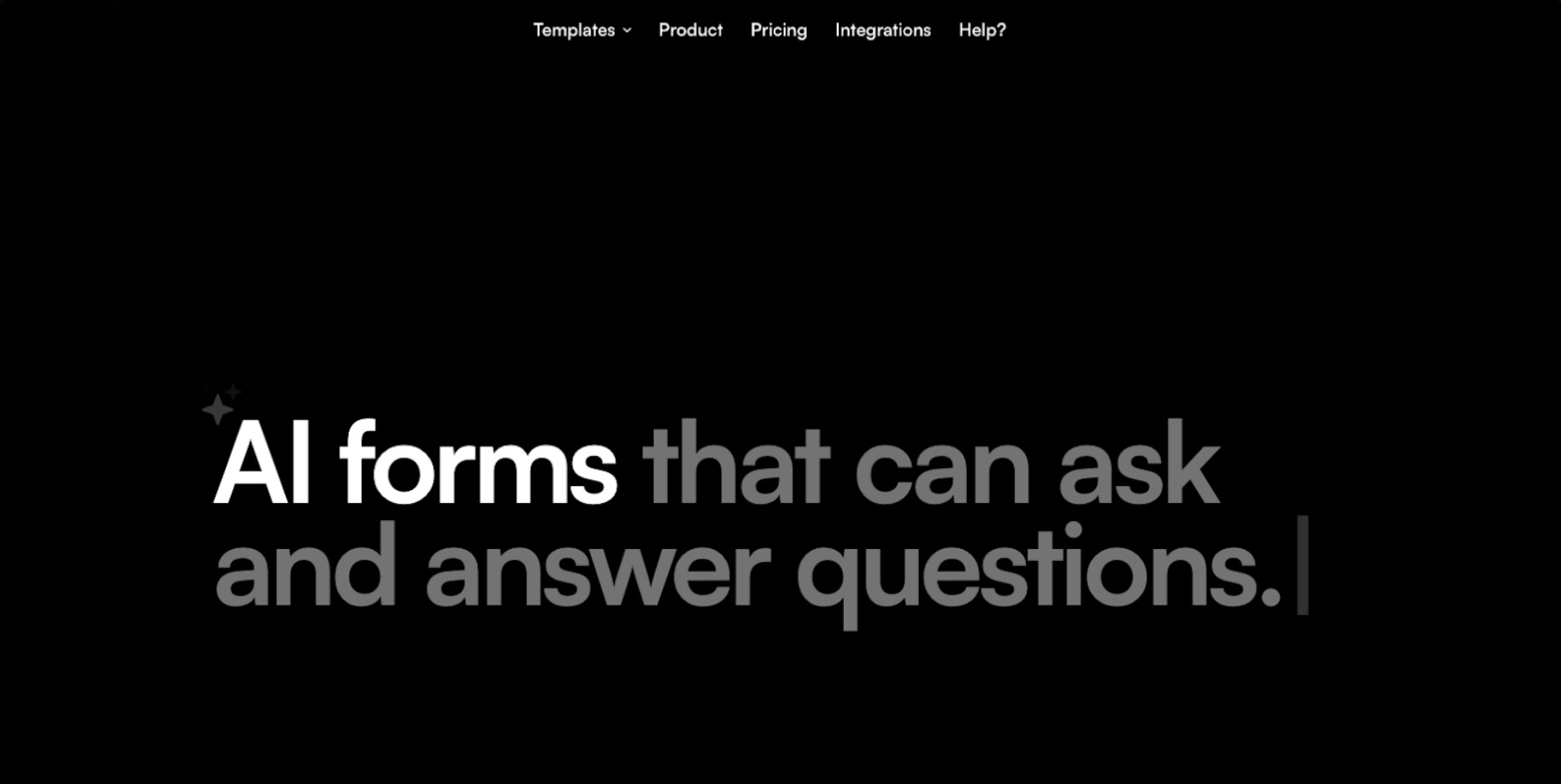 Formless by Typeform