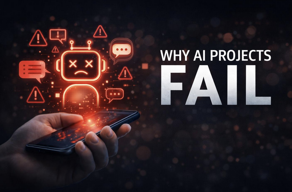 Why AI projects fail
