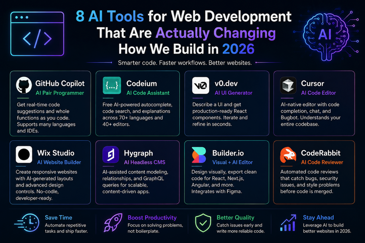 AI tools for modern web development