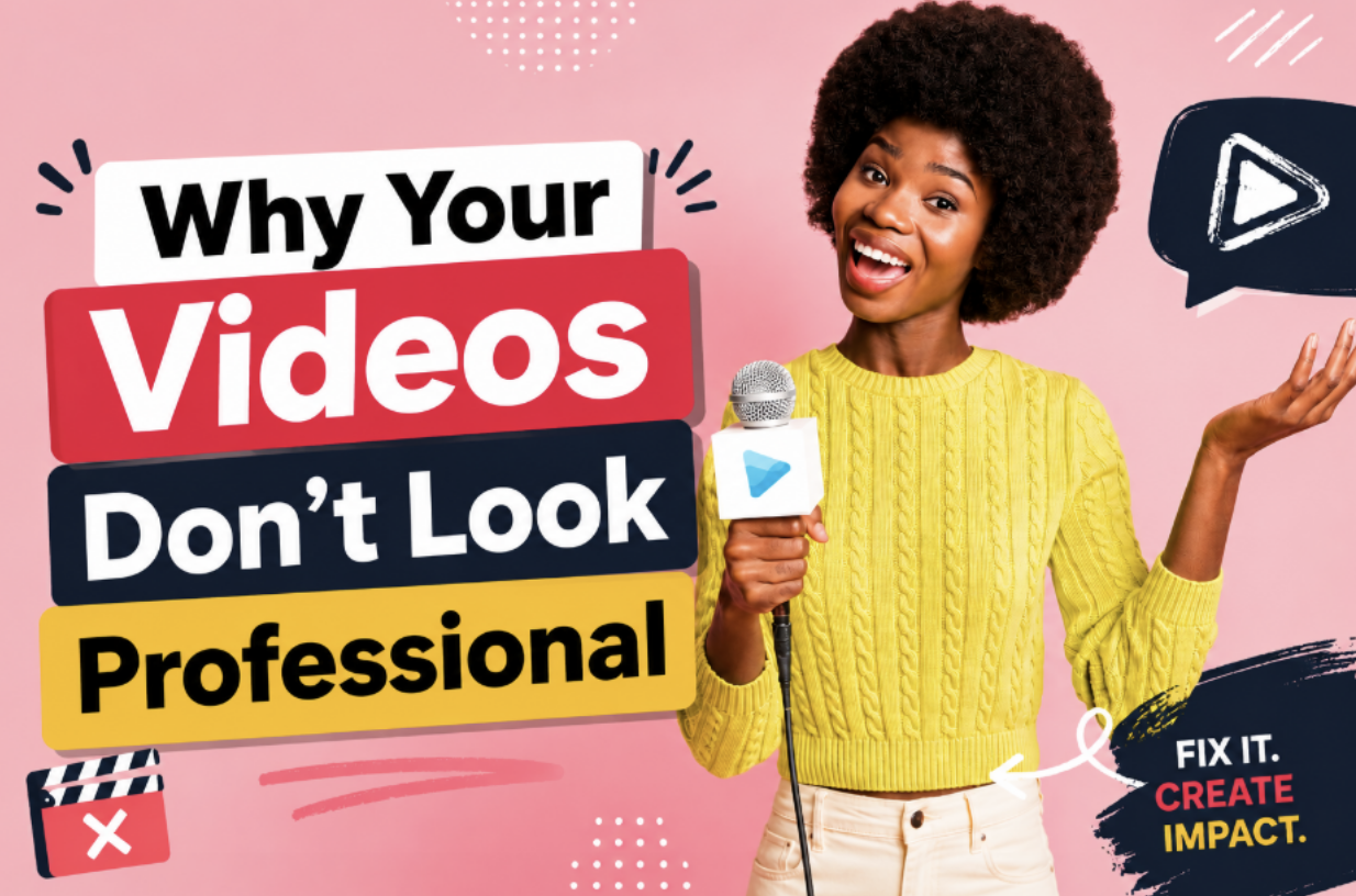 Why your videos don't look professional