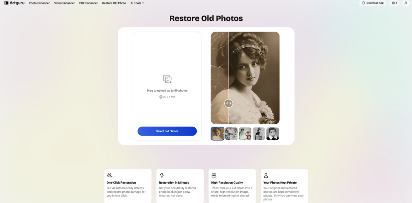 Old Photo Restoration