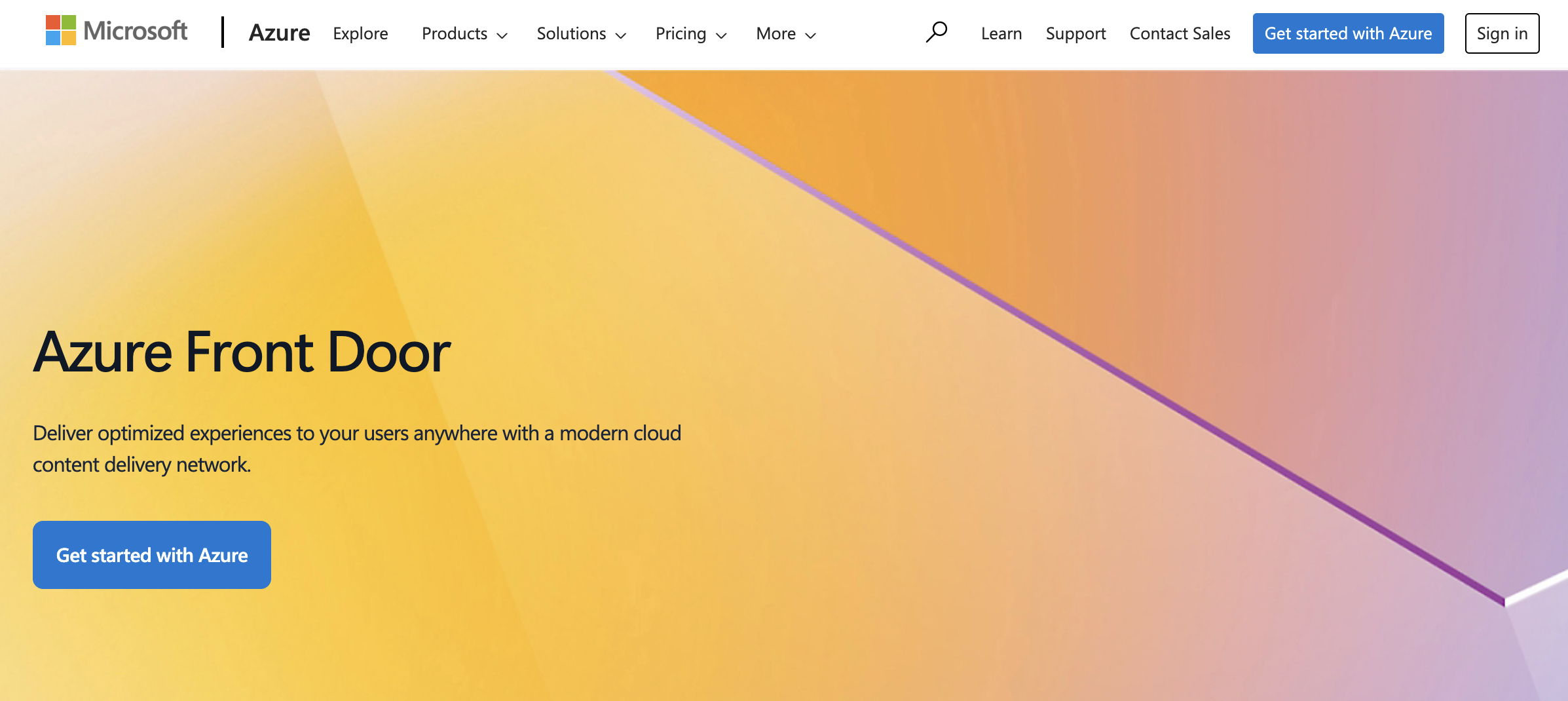 Microsoft Azure Front Door