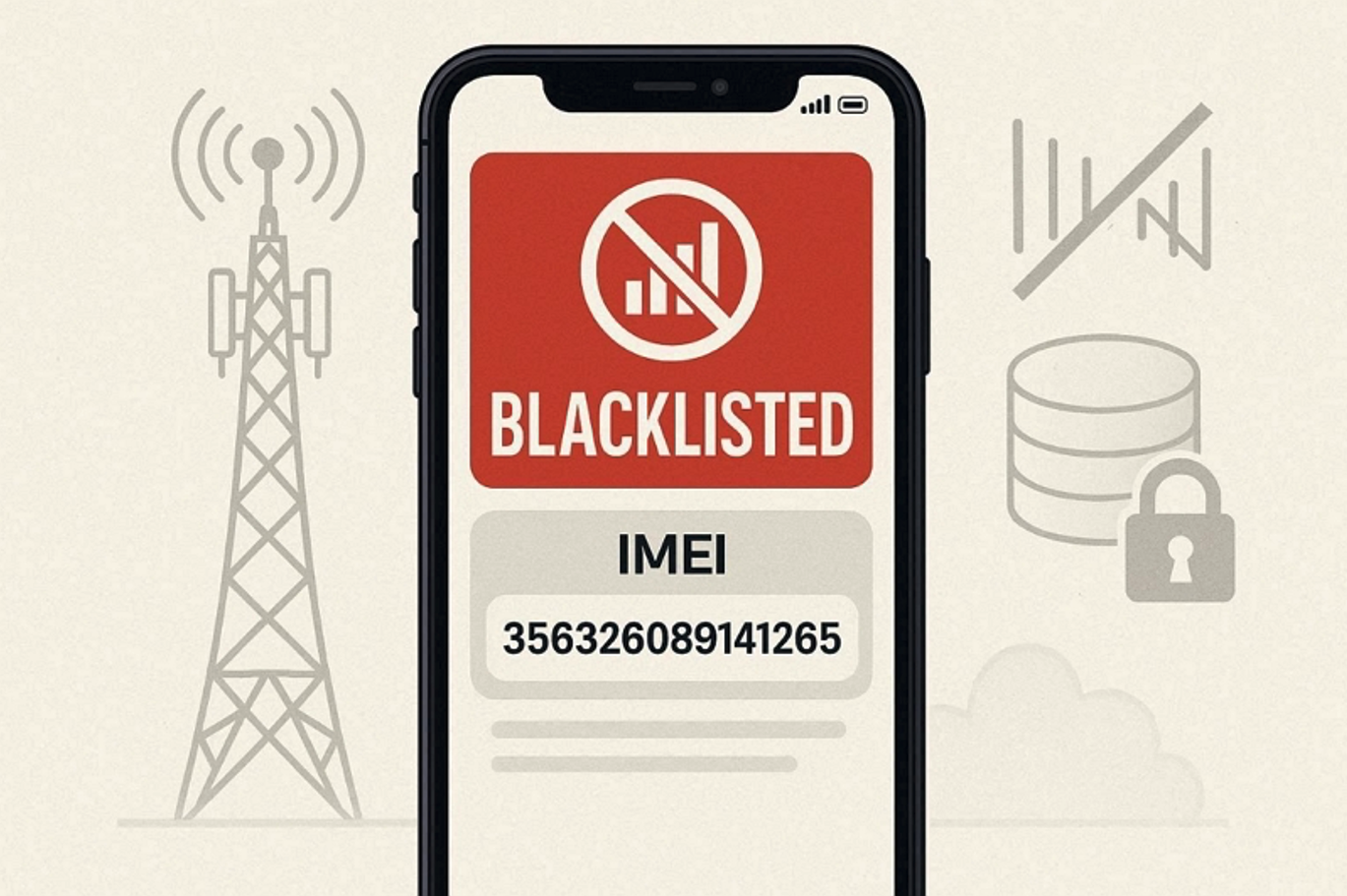 Blacklisted IMEI