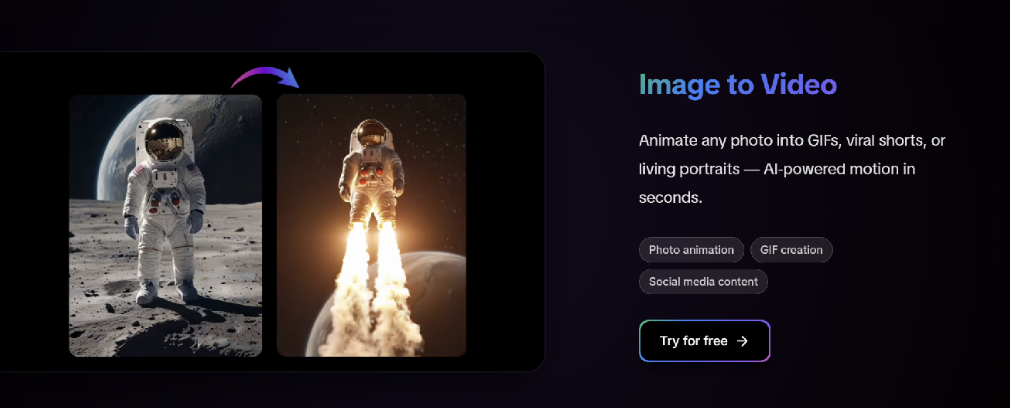 Image to video generator
