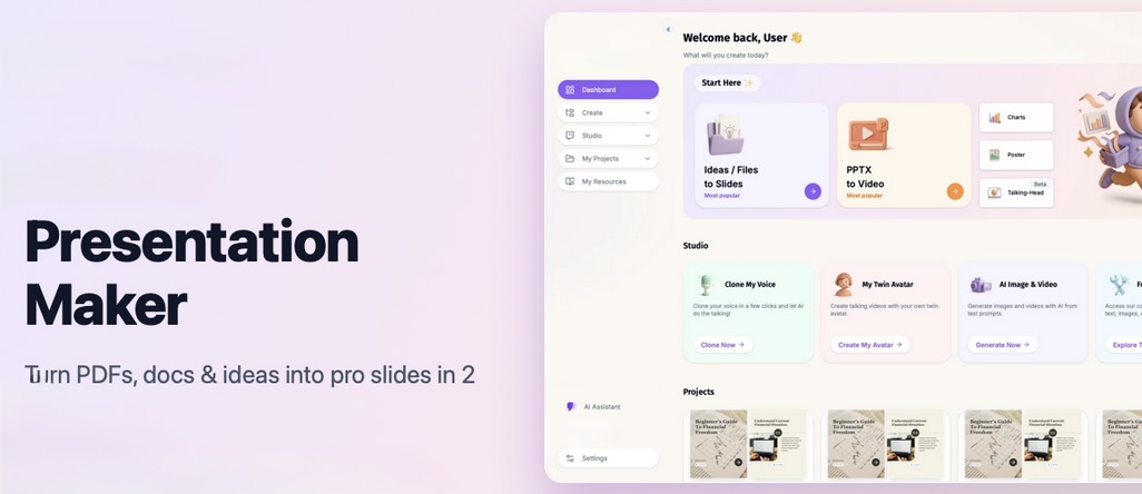 AI slide maker