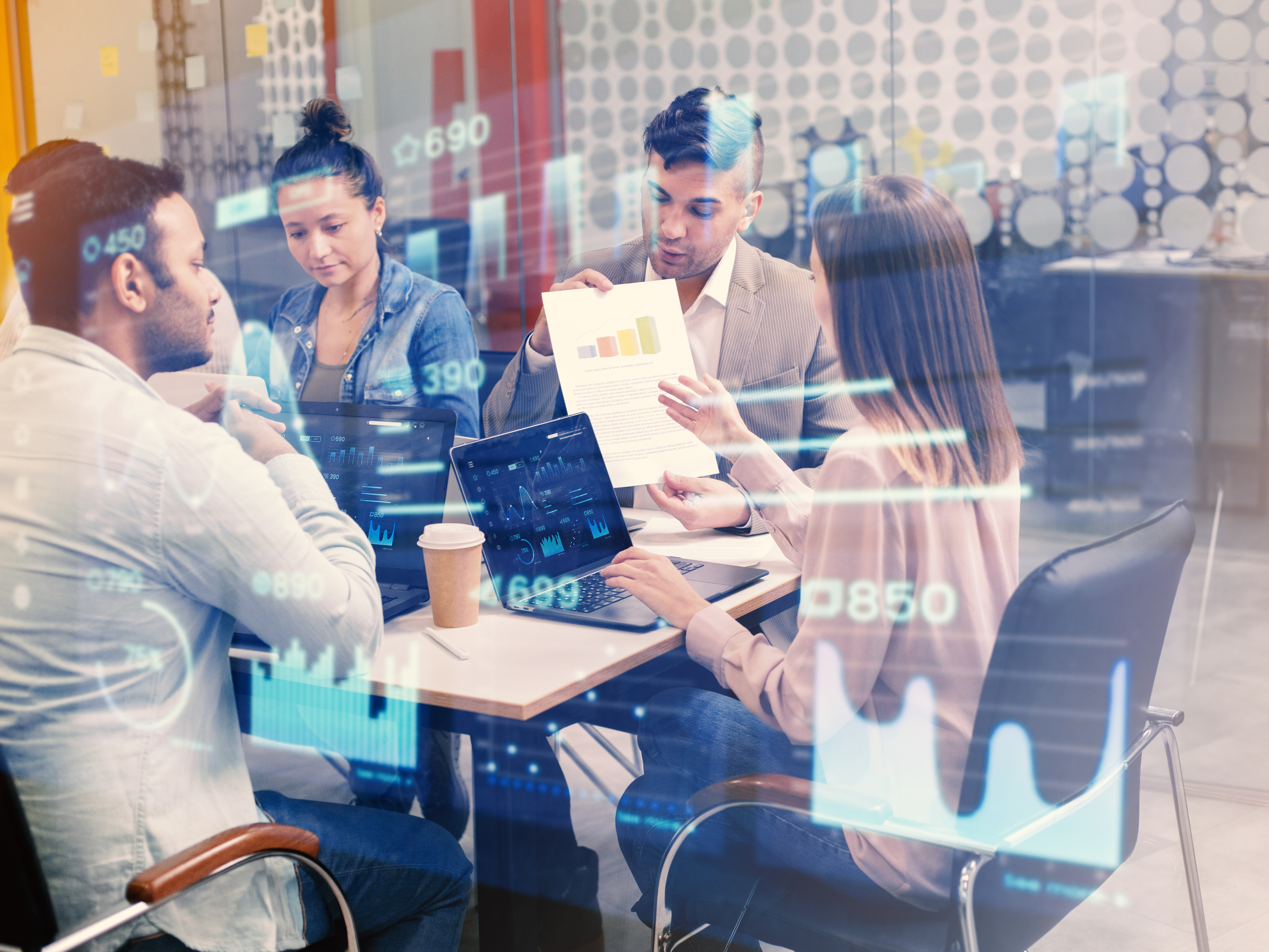 People Working HTML Codes