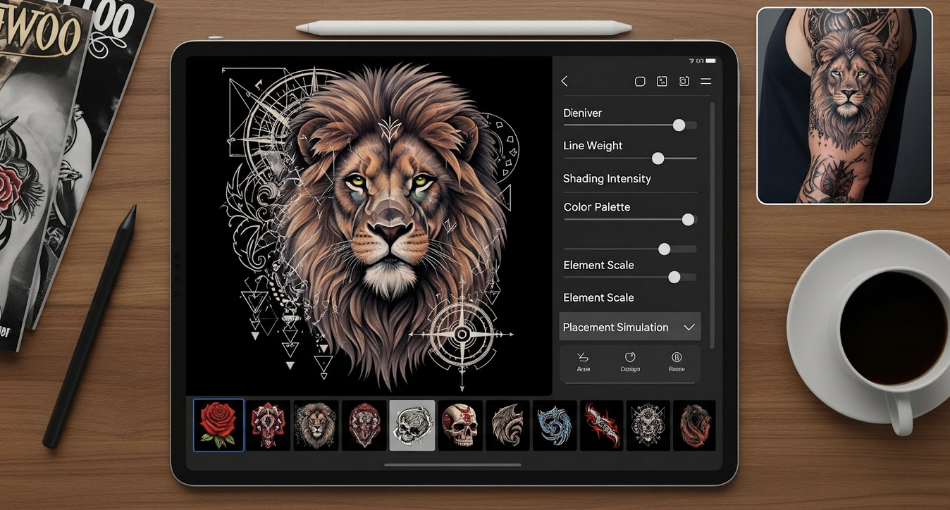 Custom art and tattoos